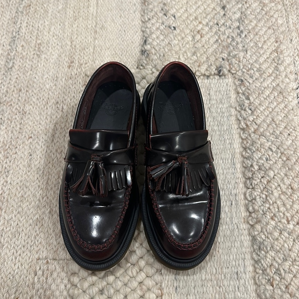 DR. MARTENS Adrian Arcadia Leather Tassel Loafers